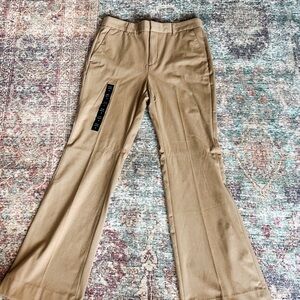 Tan Banana Republic Bootcut Trousers | Petite | 6P